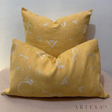 Artesa Dolores Premium Cotton Chanel Throw Pillow Cover with hidden zipper closure - Elegant Home Decor Accent