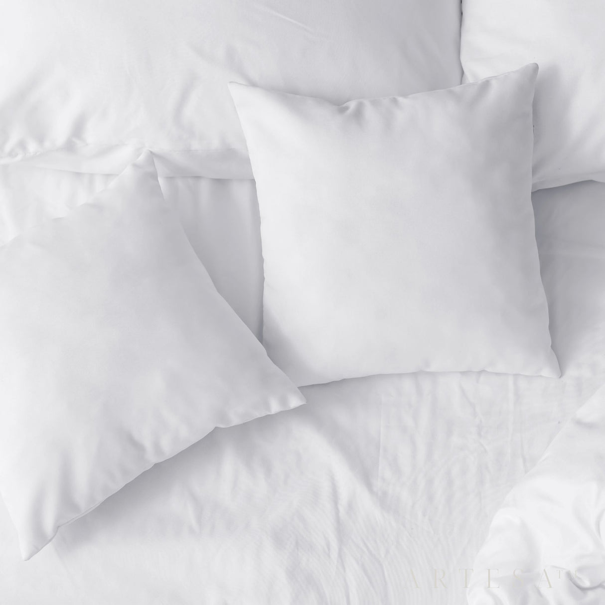 Artesa Cloud Fiber Pillows - Plush 16s, 18s, 20s, 22s, 12x20, 20x30 inches - Vacuum Sealed Packaging