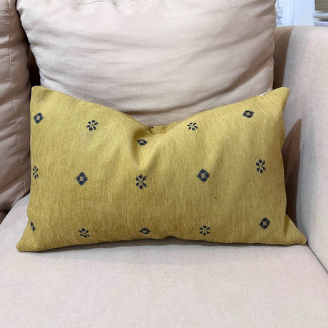 Artesa Tala Premium Cotton Chanel Throw Pillow Cover with hidden zipper closure - Elegant Home Decor Accent