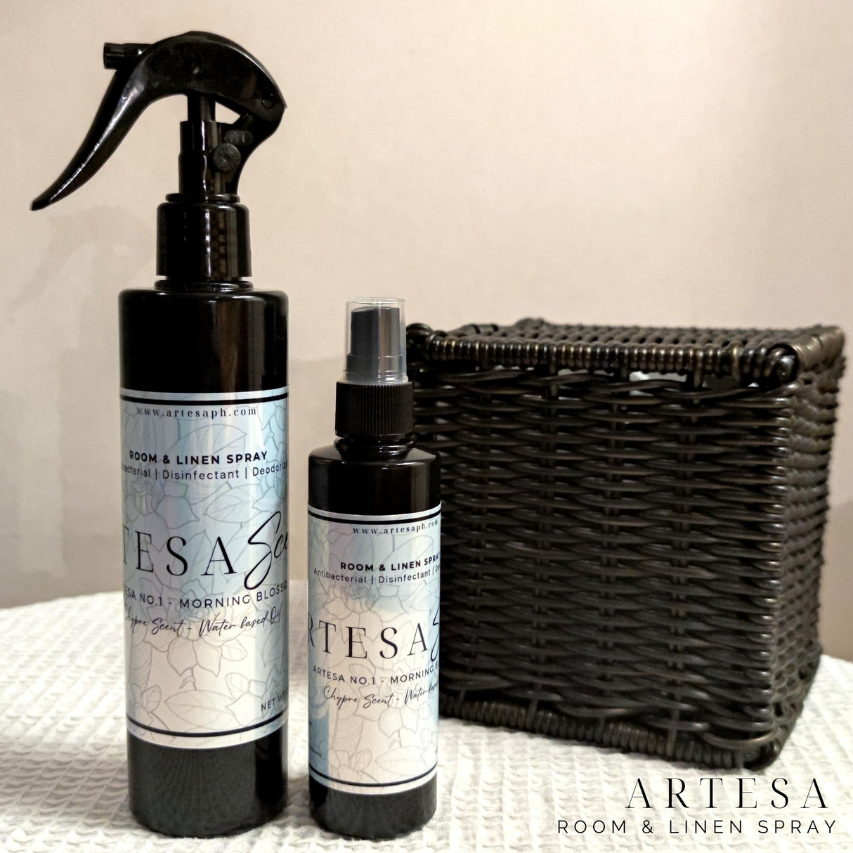 Artesa Premium Long-lasting Spray Mist for Home, Bedroom, Linens and Car
